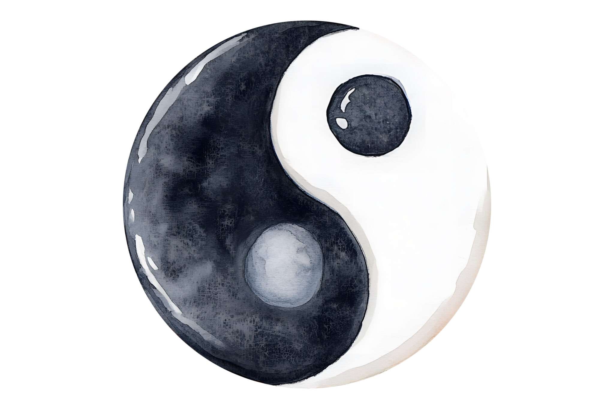 yin yang logo of taoism